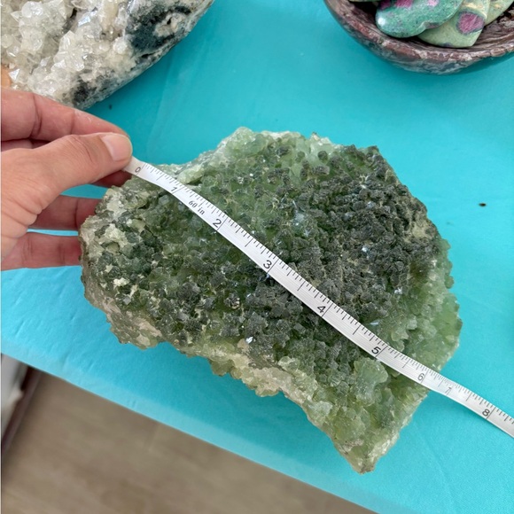 Double sided prehnite from Morocco - Picture 8 of 9